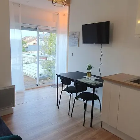 Charmant T2 Avec Grande Terrasse Quartier Jardin Massey Tarbes Extérieur photo